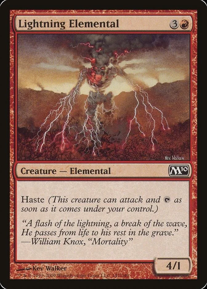 Lightning Elemental [M10] (F)