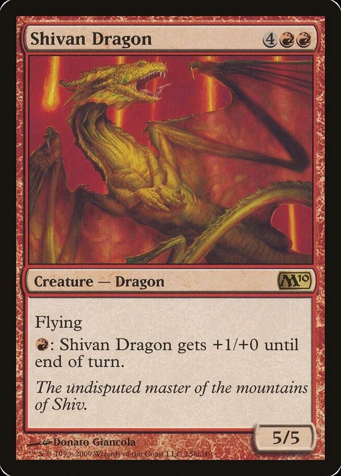 Shivan Dragon [M10] (F)