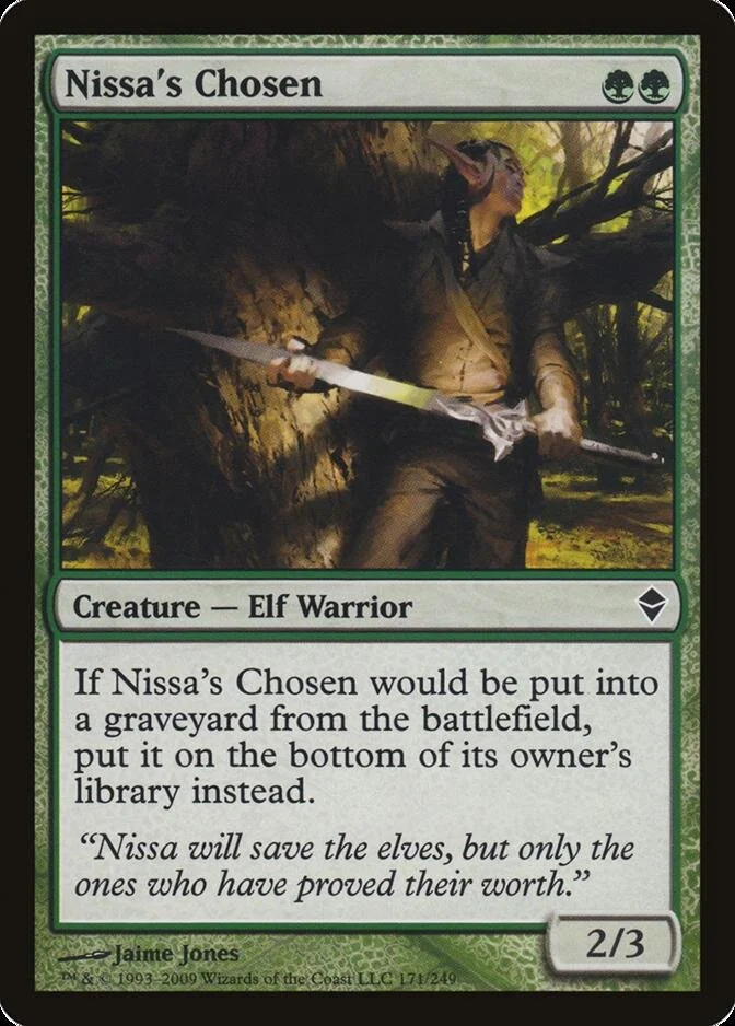 Nissa's Chosen [ZEN] (F)