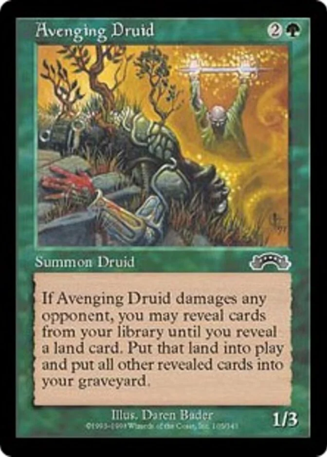 Avenging Druid [EX] (F)
