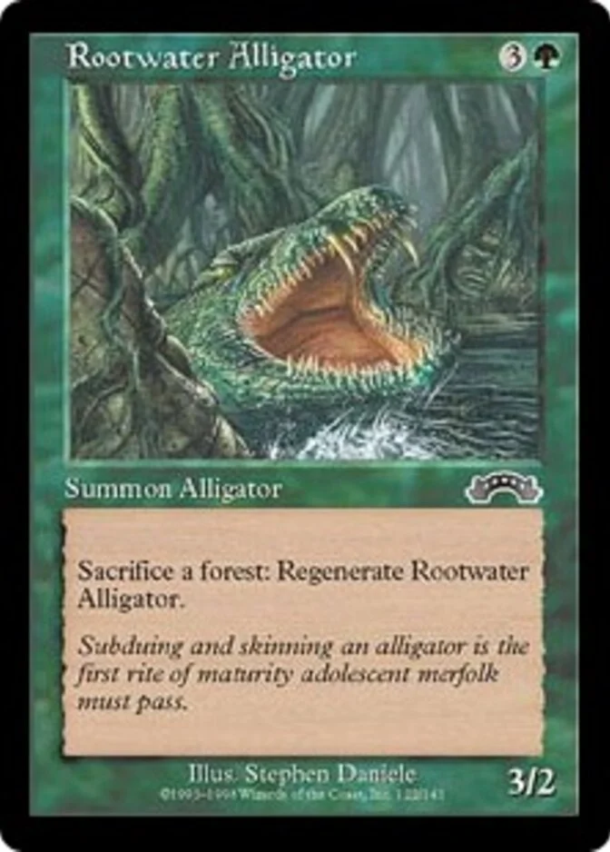 Rootwater Alligator [EX] (F)