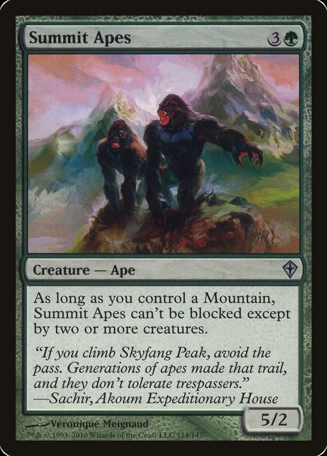 Summit Apes [WWK] (F)