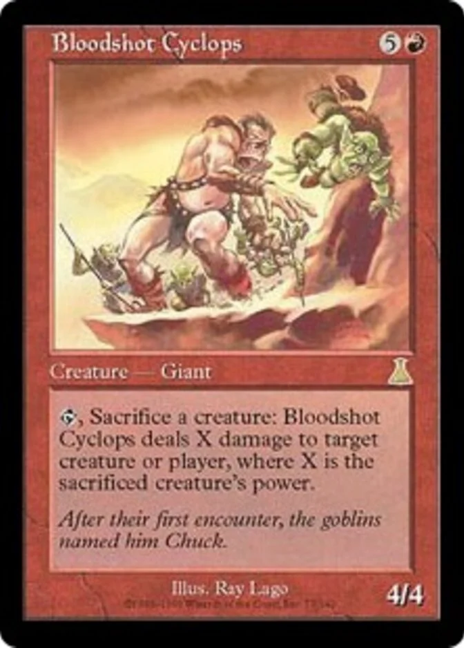 Bloodshot Cyclops [UD] (F)