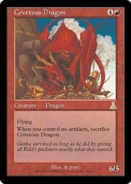 MTG foil 欲深きドラゴン　en Covetous Dragon Covetous Dragon, Urza's Destiny (UD) Price History