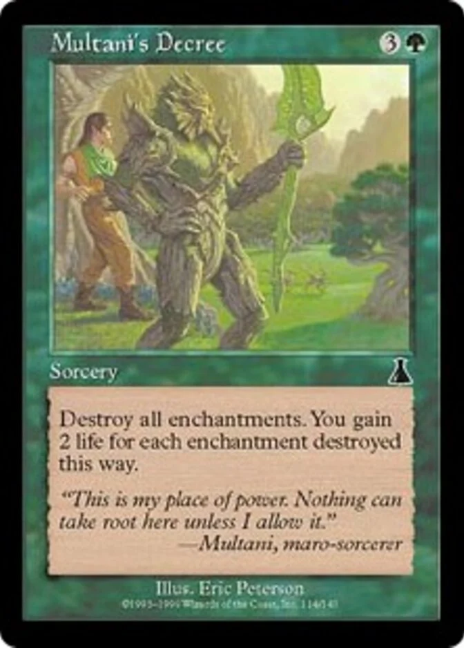 Multani's Decree [UD] (F)