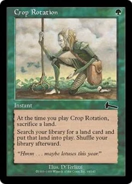 【foil】Crop Rotation MTG card_image.webp
