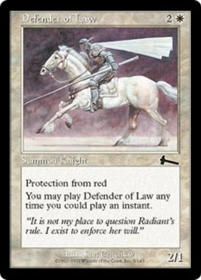 Defender of Law [UL] (F)