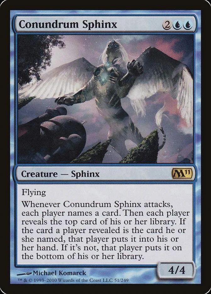 Conundrum Sphinx [M11] (F)