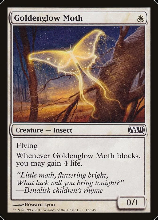 Goldenglow Moth [M11] (F)