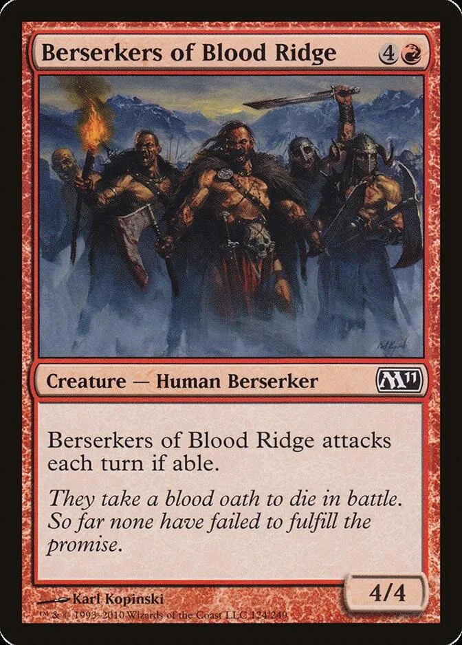 Berserkers of Blood Ridge [M11] (F)