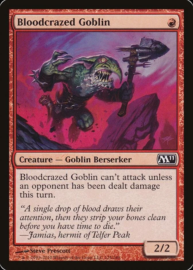Bloodcrazed Goblin [M11] (F)