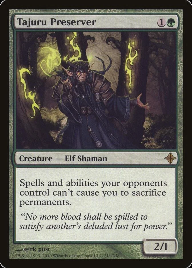 Tajuru Preserver [ROE] (F)