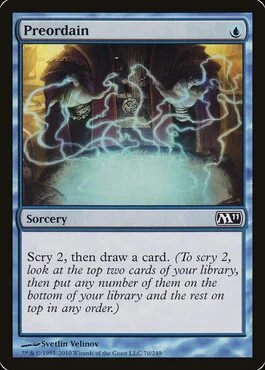 Preordain, Magic 2011 (M11) Price History