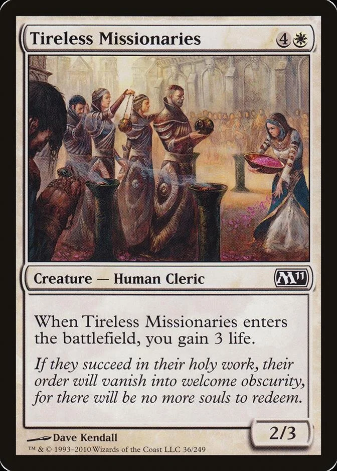 Tireless Missionaries [M11] (F)