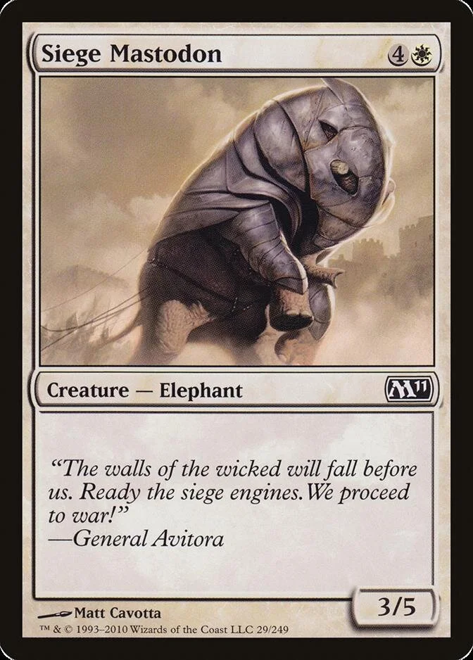 Siege Mastodon [M11] (F)