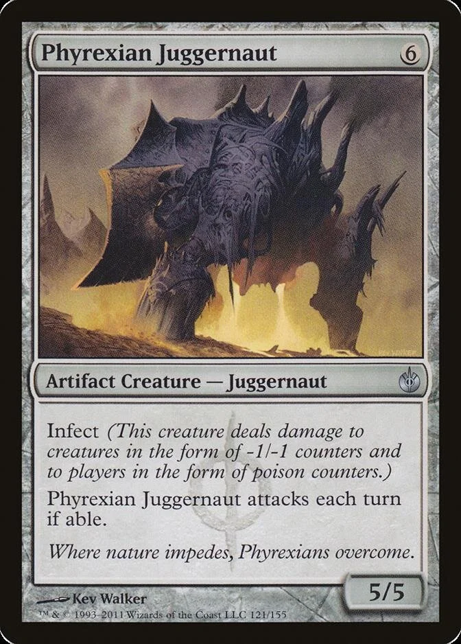 Phyrexian Juggernaut [MBS] (F)