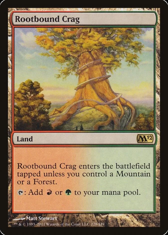 Rootbound Crag [M12] (F)