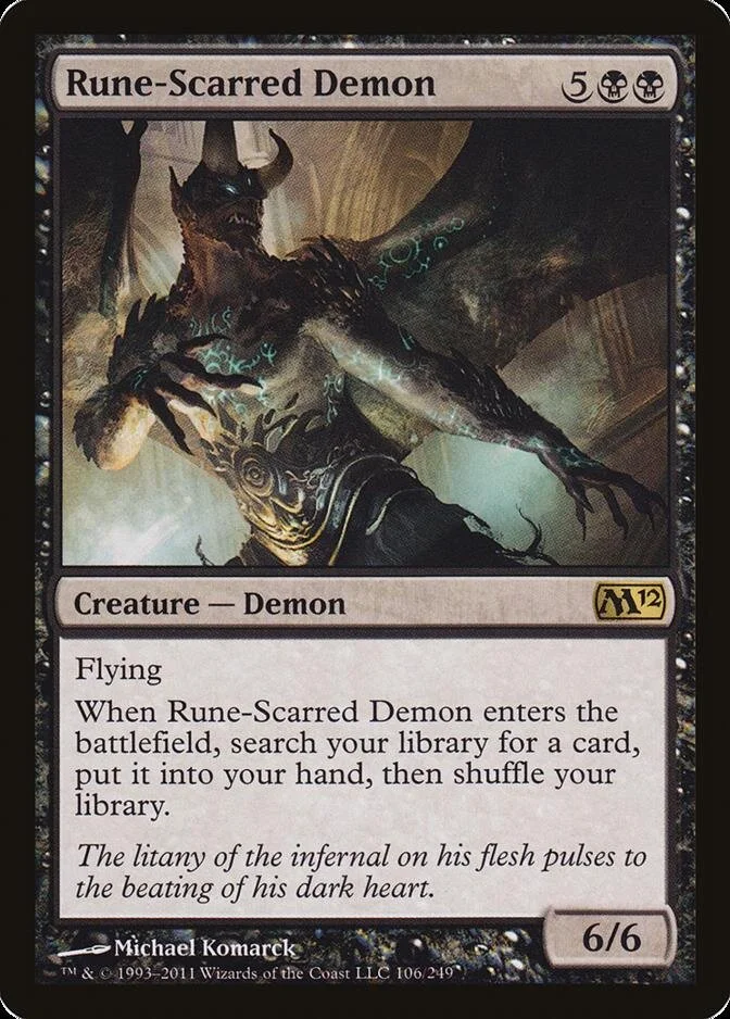 Rune-Scarred Demon [M12] (F)