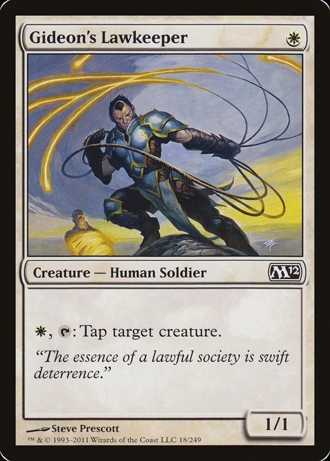 Gideon's Lawkeeper [M12] (F)