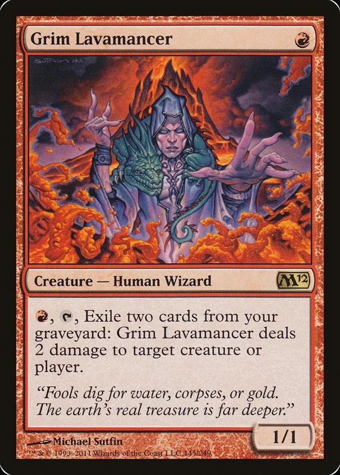Grim Lavamancer [M12] (F)