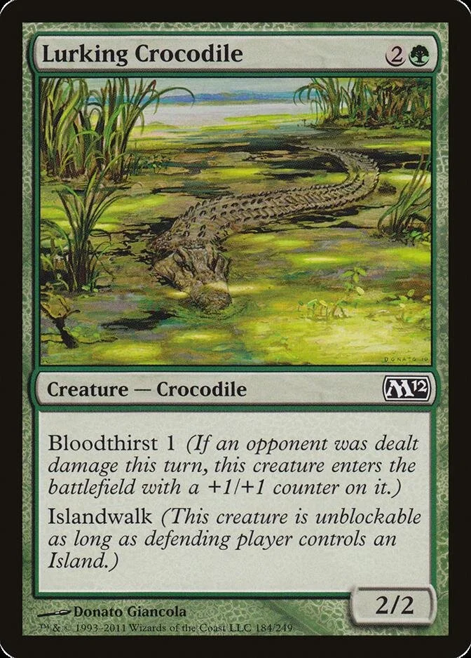 Lurking Crocodile [M12] (F)