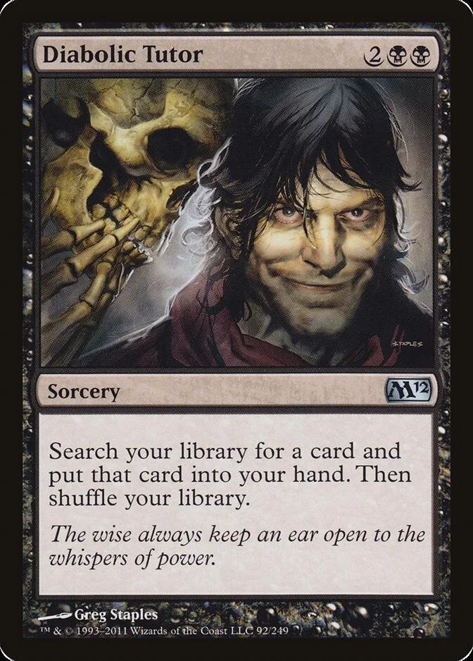 Diabolic Tutor [M12] (F)