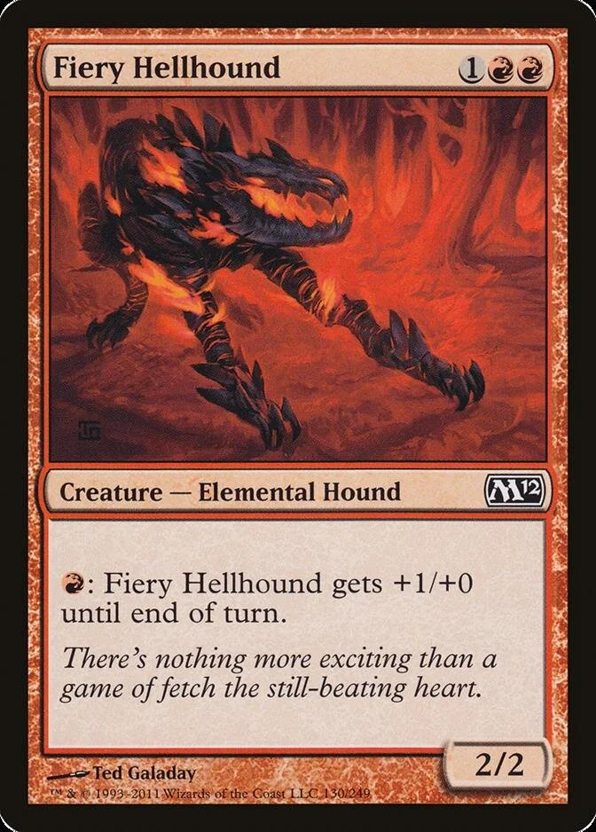 Fiery Hellhound [M12] (F)