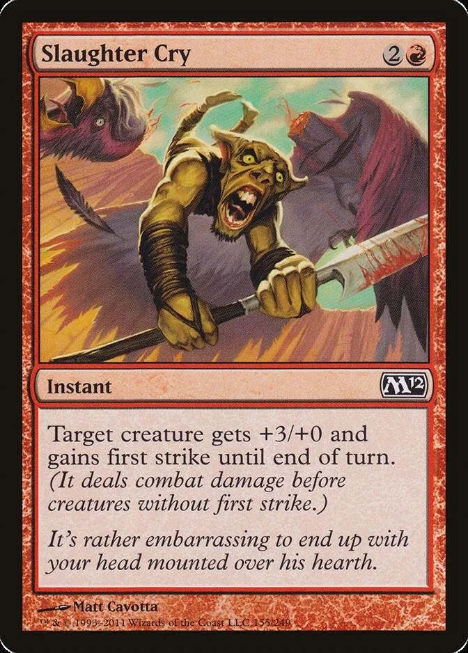 Slaughter Cry [M12] (F)