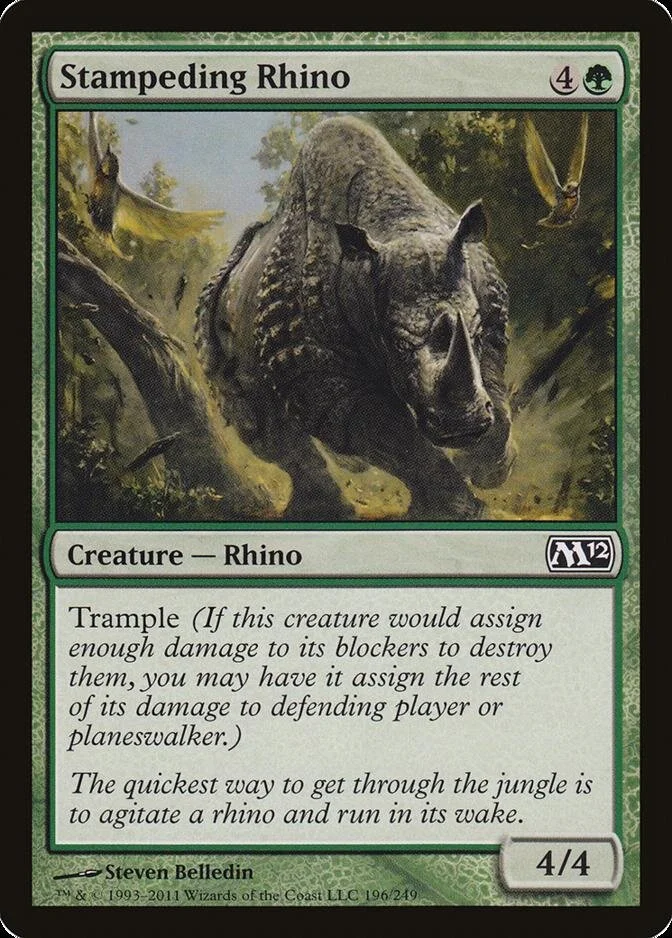 Stampeding Rhino [M12] (F)