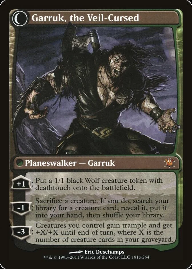 Garruk, the Veil-Cursed [ISD] (F)