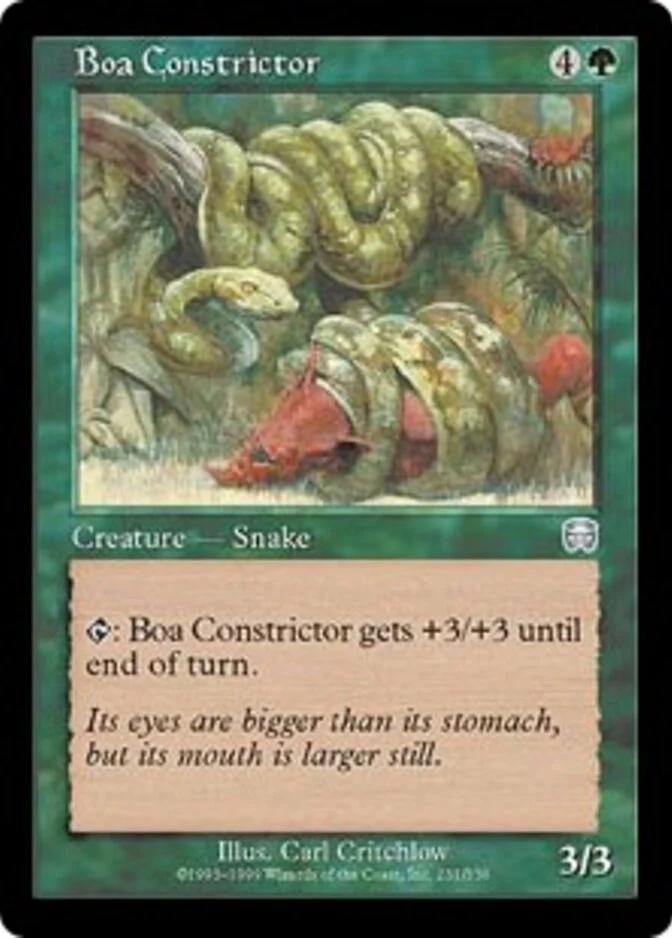 Boa Constrictor [MM] (F)