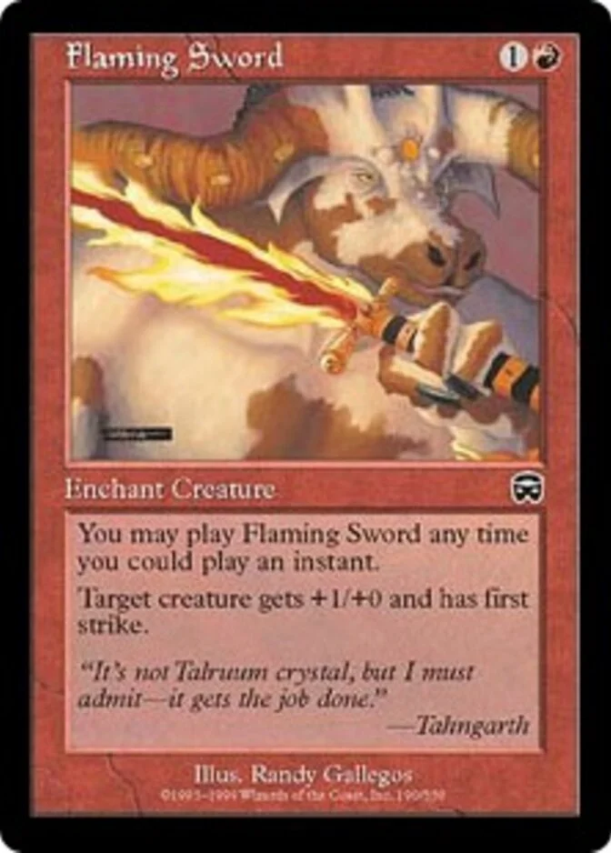 Flaming Sword [MM] (F)