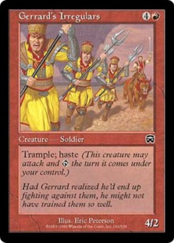 Gerrard's Irregulars [MM] (F)