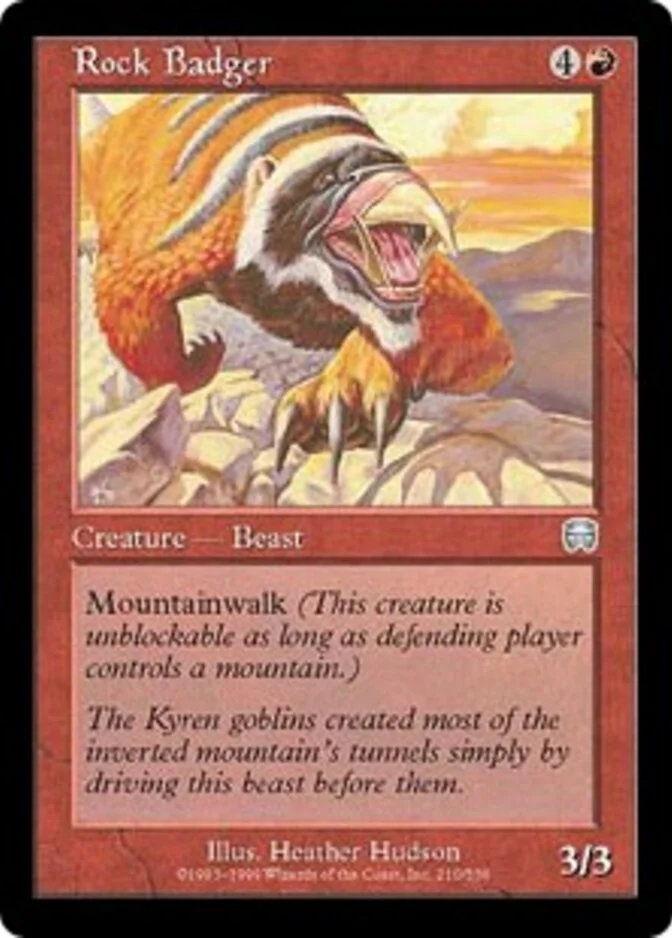 Rock Badger [MM] (F)