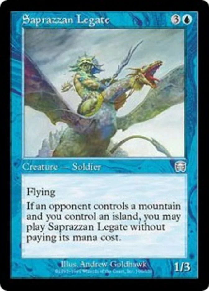 Saprazzan Legate [MM] (F)