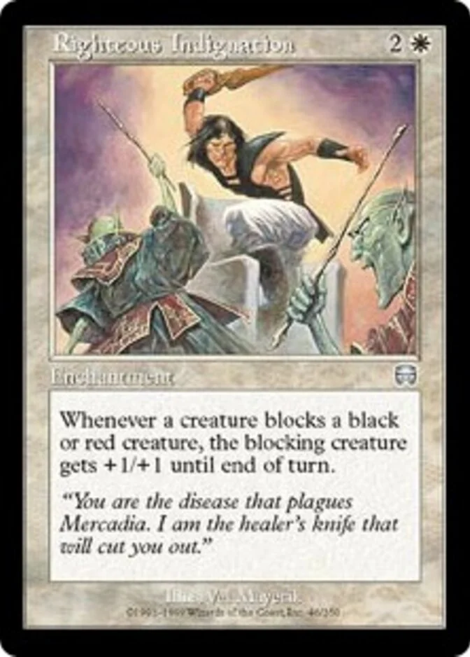 Righteous Indignation [MM] (F)
