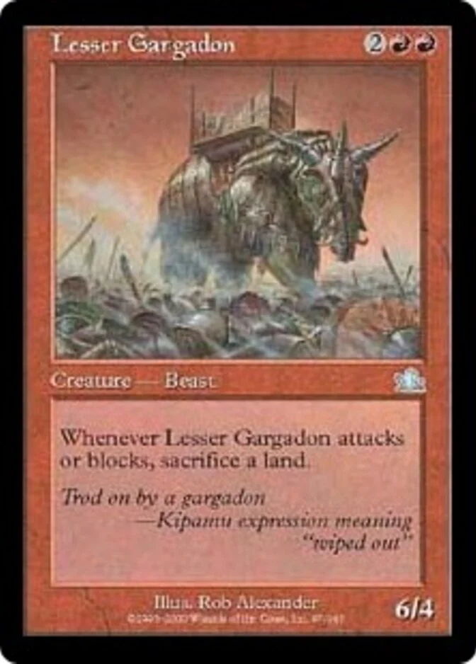 Lesser Gargadon [PR] (F)