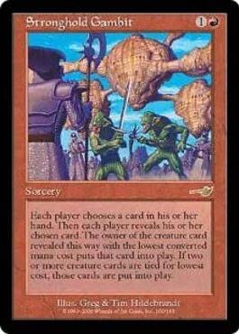 【MTG】Stronghold Gambit 4枚セット Stronghold Gambit, Nemesis (NE) Price History