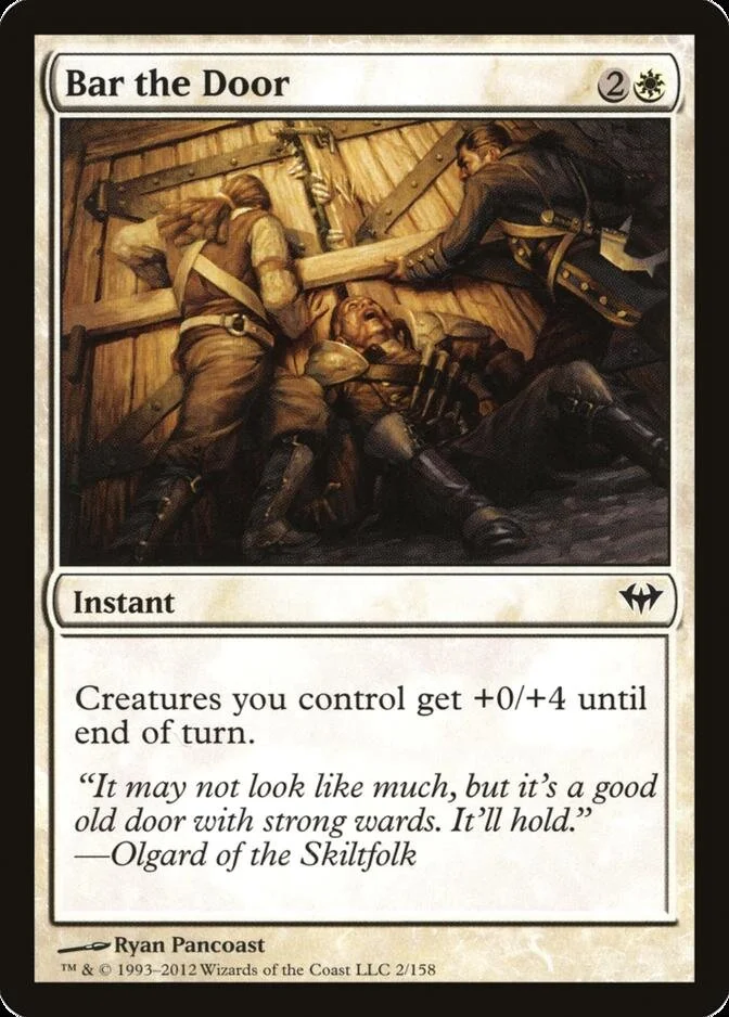 Bar the Door [DKA] (F)