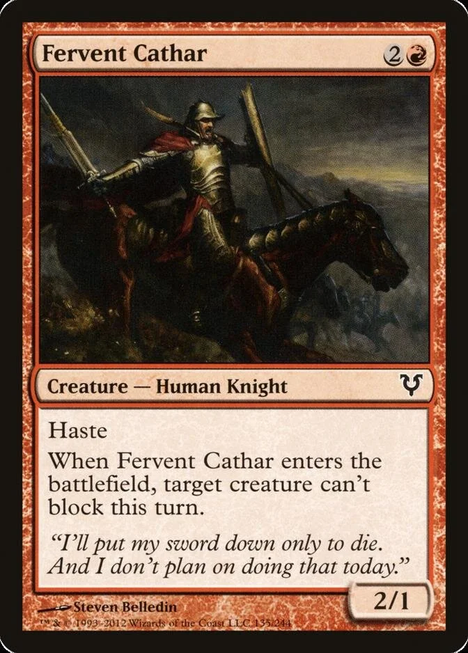 Fervent Cathar [AVR] (F)
