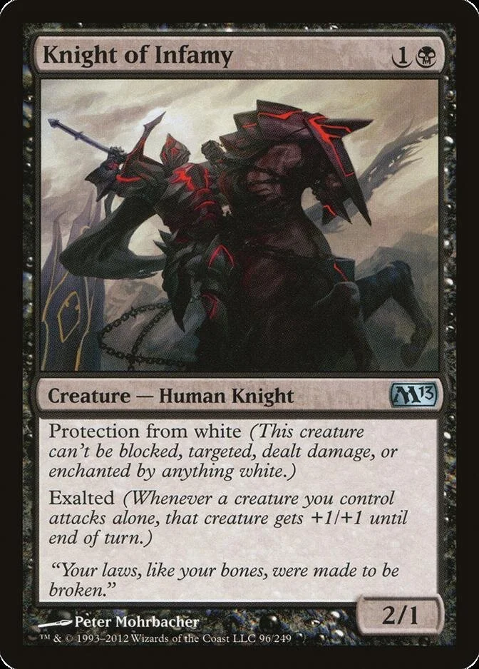 Knight of Infamy [M13] (F)