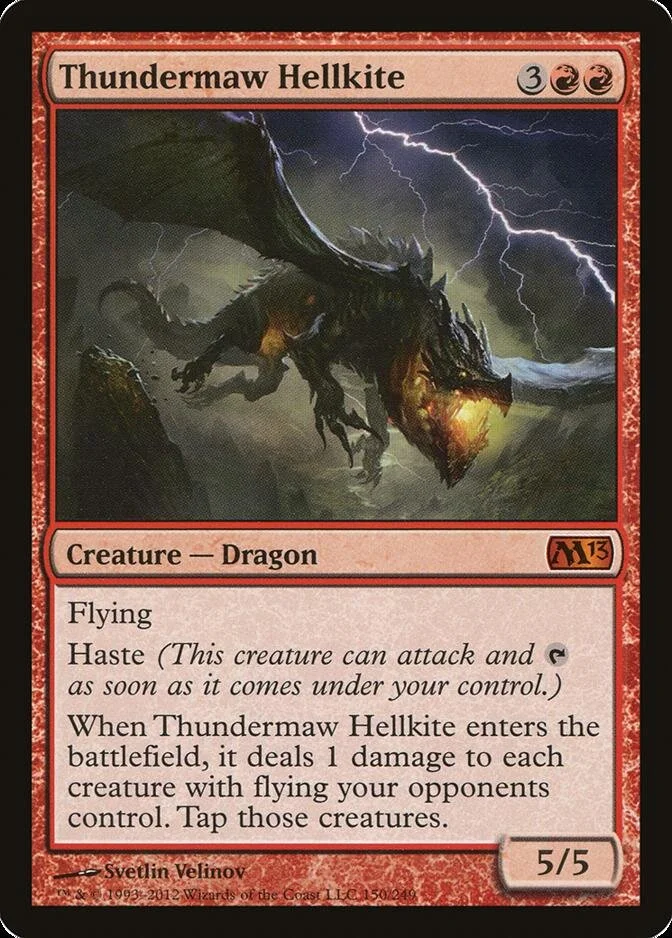 Thundermaw Hellkite [M13] (F)