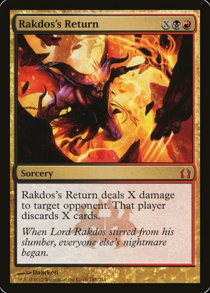 Rakdos's Return [RTR] (F)
