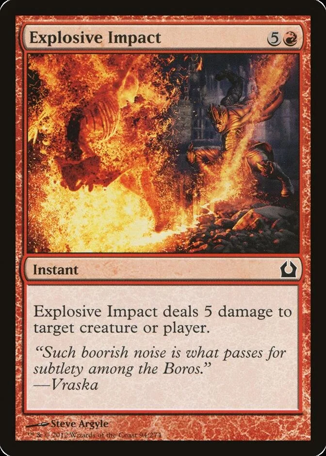 Explosive Impact [RTR] (F)