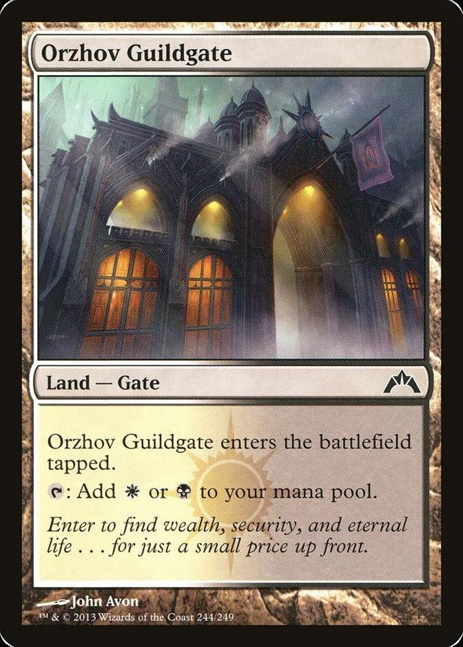 Orzhov Guildgate [GTC] (F)