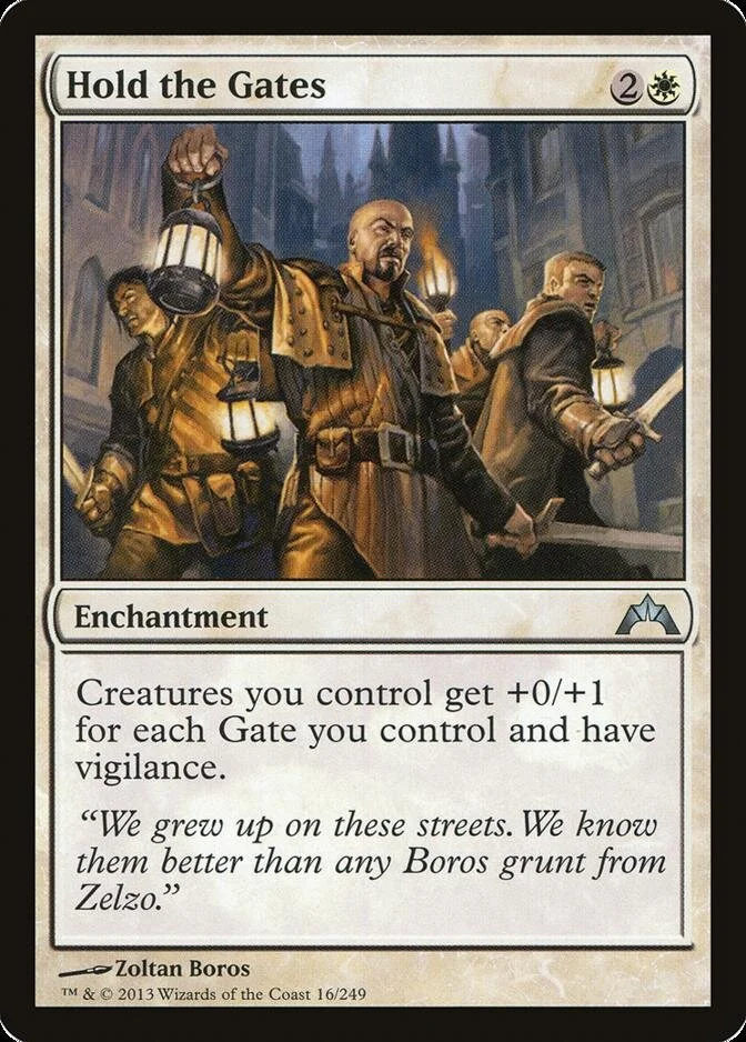 Hold the Gates [GTC] (F)
