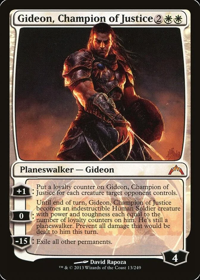 Gideon, Champion of Justice [GTC] (F)