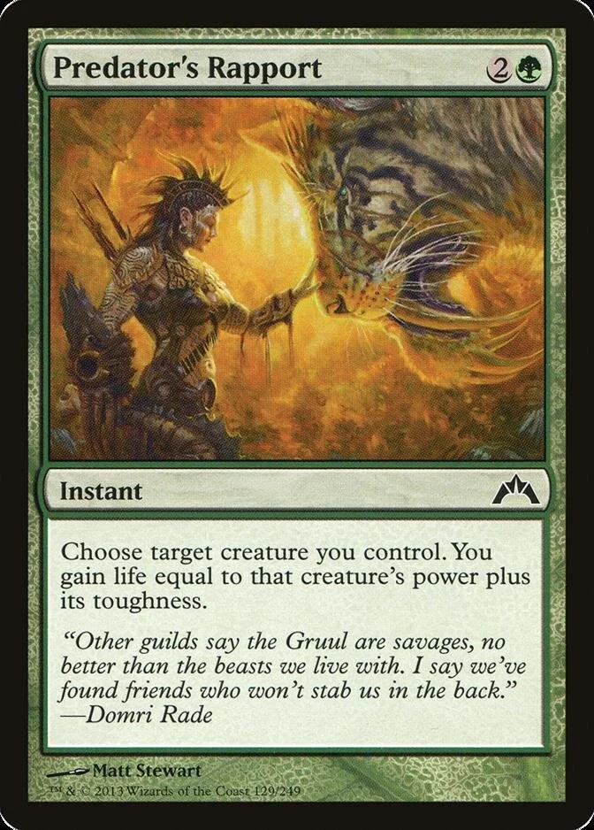 Predator's Rapport [GTC] (F)