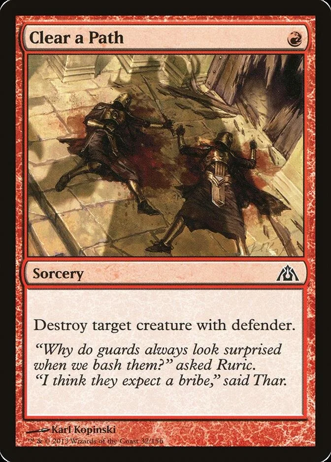 Clear a Path [DGM] (F)