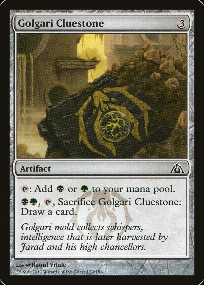 Golgari Cluestone [DGM] (F)